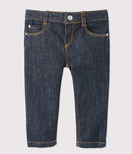 Baby-Slim Fit-Hose für Jungen aus Jeans blau JEAN