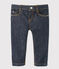 Baby-Slim Fit-Hose für Jungen aus Jeans blau JEAN
