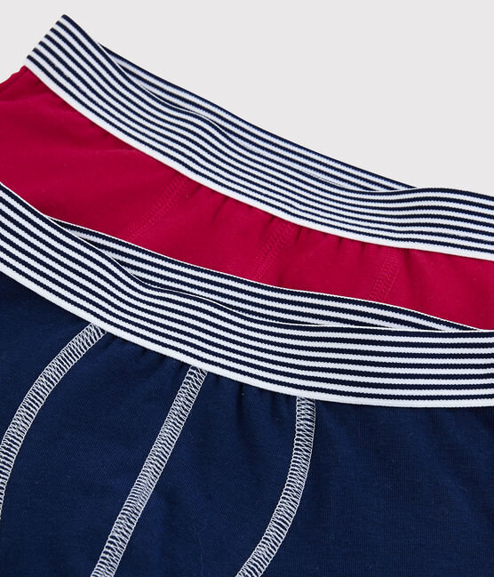 2er-Set Boxershorts aus Bio-Baumwolle und Elastan für Jungen variante 1
