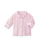Baby-Jacke, Unisex, wattiert, 2-seitig, Ringelmuster rosa VIENNE/weiss ECUME