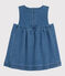 Baby-Kleid aus Denim für Mädchen blau JEANS