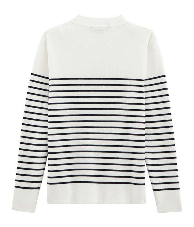 Seemannspullover f&uuml;r Herren weiss/blau