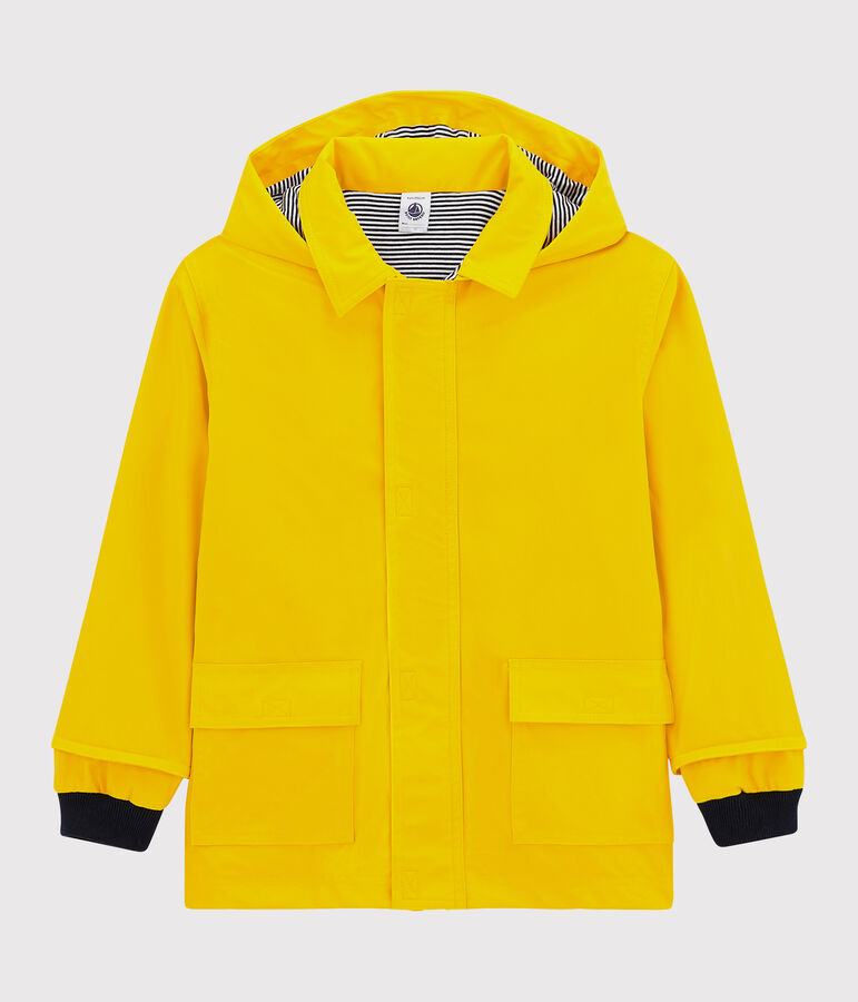 Kinder-Regenjacke, M&auml;dchen / Jungen gelb JAUNE