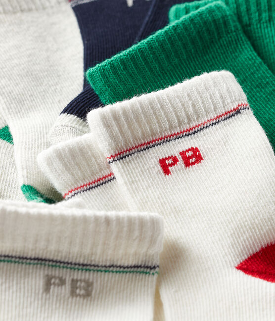 Set aus fünf Paar Babystrümpfen für Jungen variante 2