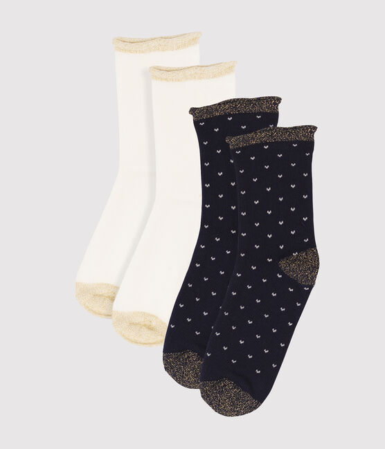 Set aus 2 Paar Kinderstrümpfen für Mädchen variante 2