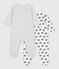 2er-Set Baby-Strampler aus Baumwolle mit Schneckenmotiv variante 1