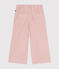 Kinder-Hose aus Fein-Cord für Mädchen rosa SALINE