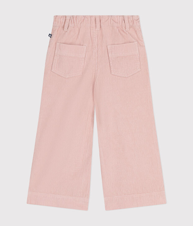Kinder-Hose aus Fein-Cord f&uuml;r M&auml;dchen rosa