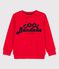Sweatshirt aus Molton für Jungen rot PEPS