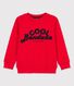 Sweatshirt aus Molton für Jungen