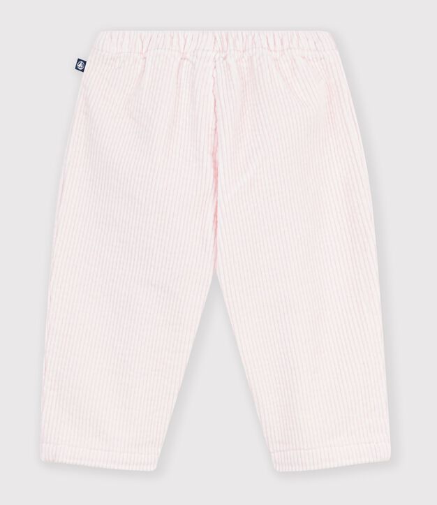 Baby-Hose aus einfarbigem Fein-Cord BARELY