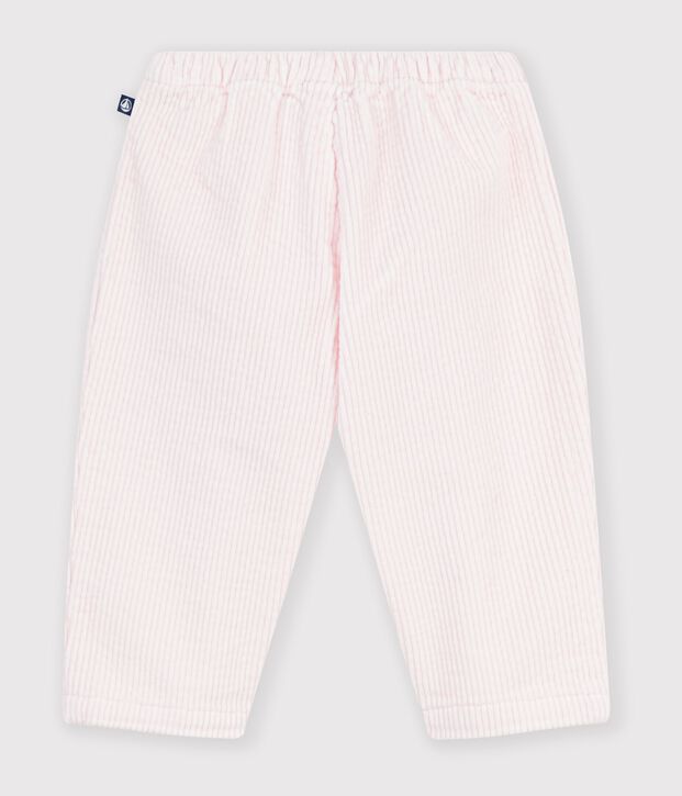 Baby-Hose aus einfarbigem Fein-Cord BARELY