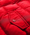 Gesteppter Baby-Anorak rot TERKUIT