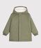 Einfarbige Kinder-Winterregenjacke OLIVINE