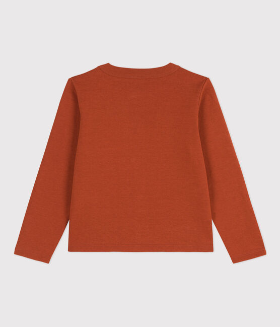 Kinder-Cardigan aus Baumwolle für Mädchen braun RUSTY
