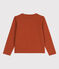 Kinder-Cardigan aus Baumwolle für Mädchen braun RUSTY