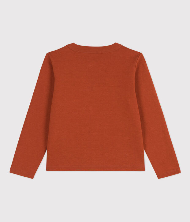 Kinder-Cardigan aus Baumwolle f&uuml;r M&auml;dchen braun