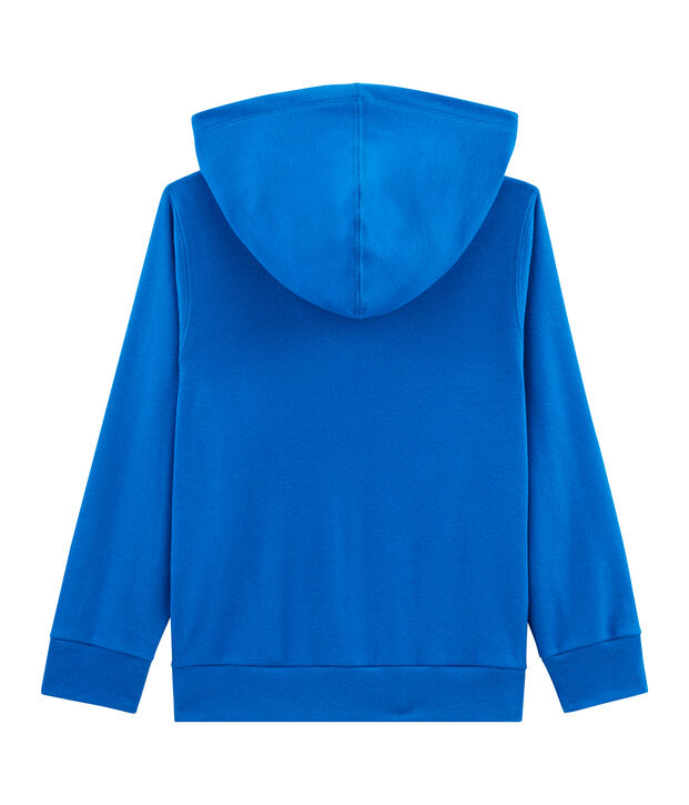 Kinder-Kapuzensweatshirt blau