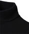 Einfarbiger Unterziehpullover für Damen schwarz NOIR