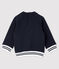 Gemustertes Baby-Sweatshirt für Jungen blau SMOKING