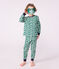 Kinder-Pyjama zum Verkleiden aus Baumwolle mit Krokodil-Motiv grün MILK/ EVERGREEN