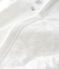 Langer Baby-Overall aus gestepptem Doppeljersey weiss MARSHMALLOW
