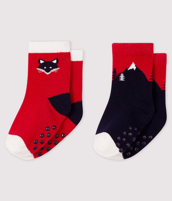 Set mit 2 Paar Baby-Socken variante 1
