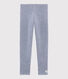 Kinderleggins mit Ringelmuster aus Wolle und Baumwolle