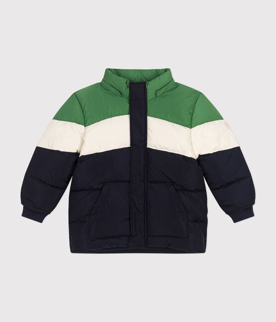 Kinder-Winterjacke für Jungen blau SMOKING/weiss MULTICO