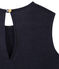 Ärmelloses Damen-Top aus Leinen blau SMOKING