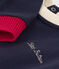 Baby-Sweatshirt aus Molton blau SMOKING