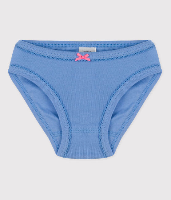 Baumwoll-Slips für Mädchen blau EDNA