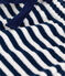Baby-Hose aus gestreiftem Frottee blau MEDIEVAL/weiss MARSHMALLOW
