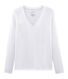 Langärmliges T-Shirt aus Sea Island-Baumwolle für Damen
