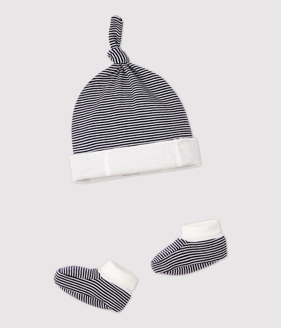 Baby-Mützchen und -Schuhe aus Bio-Baumwolle für Neugeborene variante 1