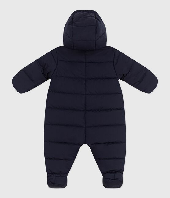 Baby-Schneeanzug aus Polyester blau SMOKING