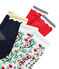 Set aus 3 Paar Kinderstrümpfen für Mädchen variante 1