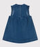 Babykleid aus umweltverträglichem Denim blau BLEU DELAVE