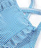 1-teiliger Kinder-Badeanzug Mädchen blau RIYADH/weiss MARSHMALLOW