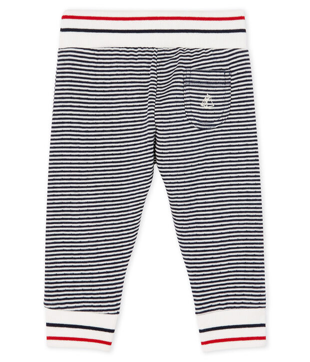 Baby-Hose aus Doppeljersey blau/vielfarbig