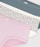 Set Kinder-Slips High Waist aus Baumwolle mit Blumenmotiv vielfarbig