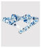 Baby-Fliege mit Printmuster Jungen weiss MARSHMALLOW/weiss MULTICO