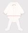 Baby-Geschenkset mit Bluse, Bloomer und Strumpfhose vielfarbig