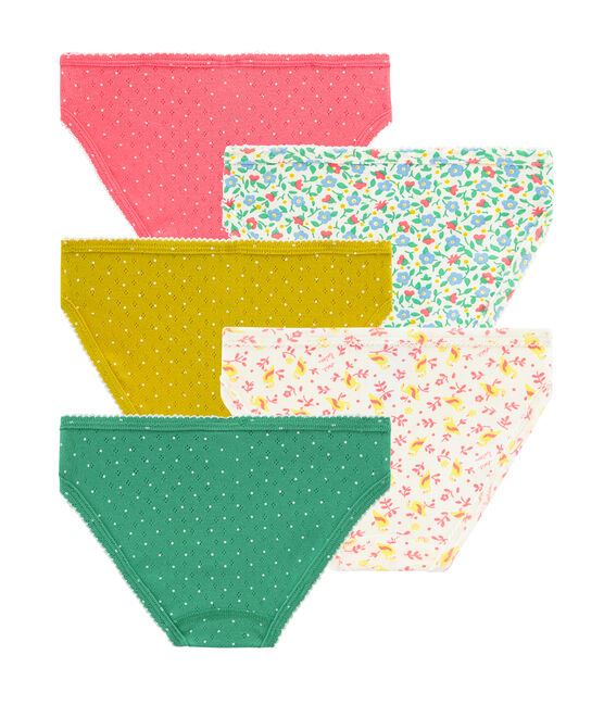 5er-Set Unterhosen für kleine Mädchen variante 1