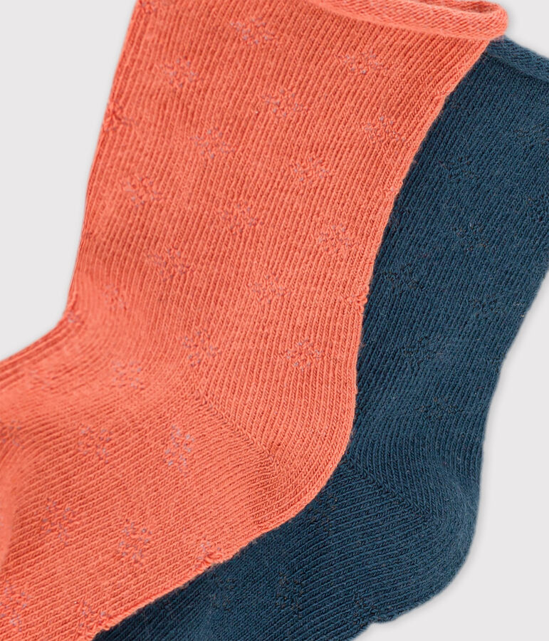 2er-Set Babysocken vielfarbig