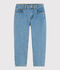 Kinder-Hose mit geradem Schnitt aus Denim f&uuml;r Jungen blau