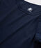 T-Shirt aus Sea-Island-Baumwolle für Damen blau MARINE
