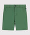 Shorts aus Serge für Jungen grün PALMERAIE