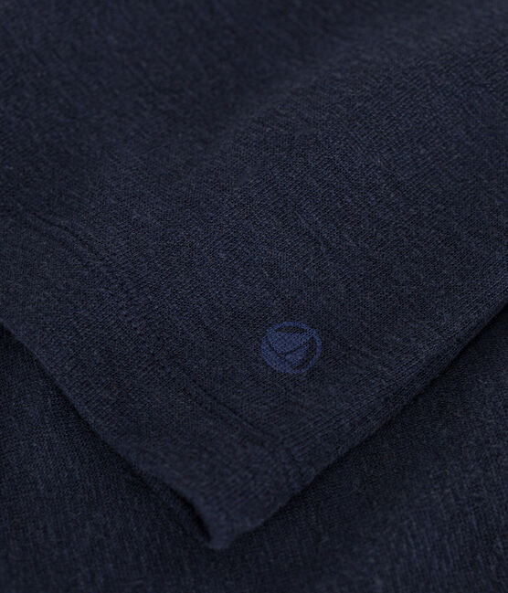 Damen-T-Shirt L'Iconique aus Leinen blau SMOKING