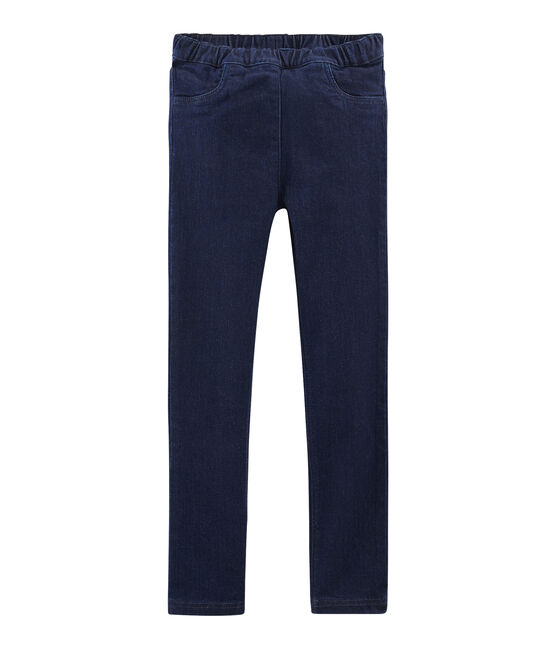 Slim Fit Stretch-Jeans für Mädchen blau DENIM BLEU FONCE